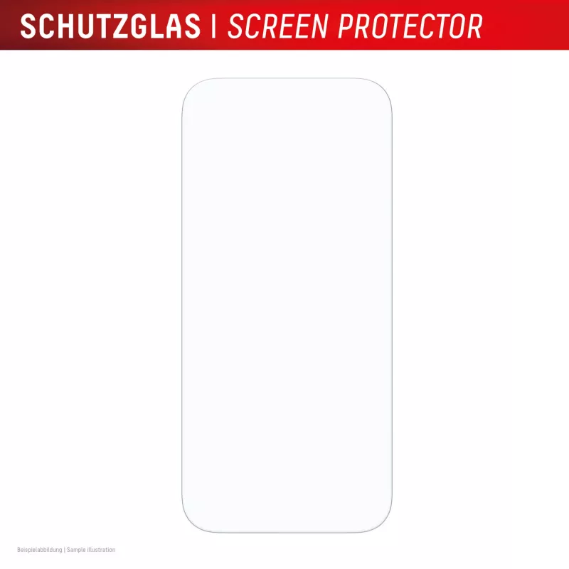 DISPLEX Smart Glass (9H) per Apple iPhone 17/17 Pro, adesivo di montaggio, infrangibile