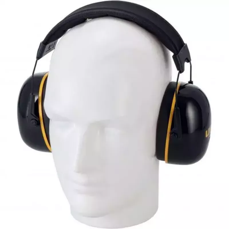 Occhiali di sicurezza Uvex K20 con archetto nero giallo edilizia