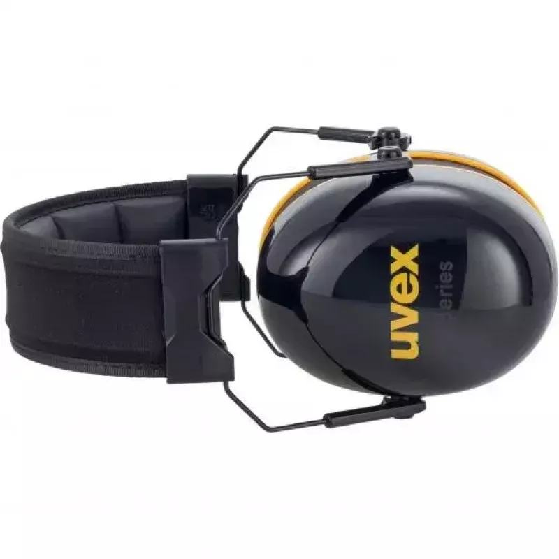Occhiali di sicurezza Uvex K20 con archetto nero giallo edilizia