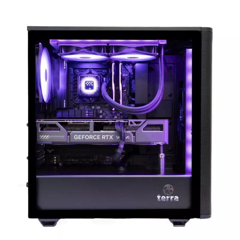 TERRA PC-GAMER ELITE 3 Intel Core Ultra 7 265KF 32 GB DDR5-SDRAM 1 TB SSD NVIDIA GeForce RTX 5070 Ti Windows 11 Home nero