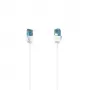 Hama cavo di rete sottile Flexi bianco 3 m Cat6a U/UTP (UTP)
