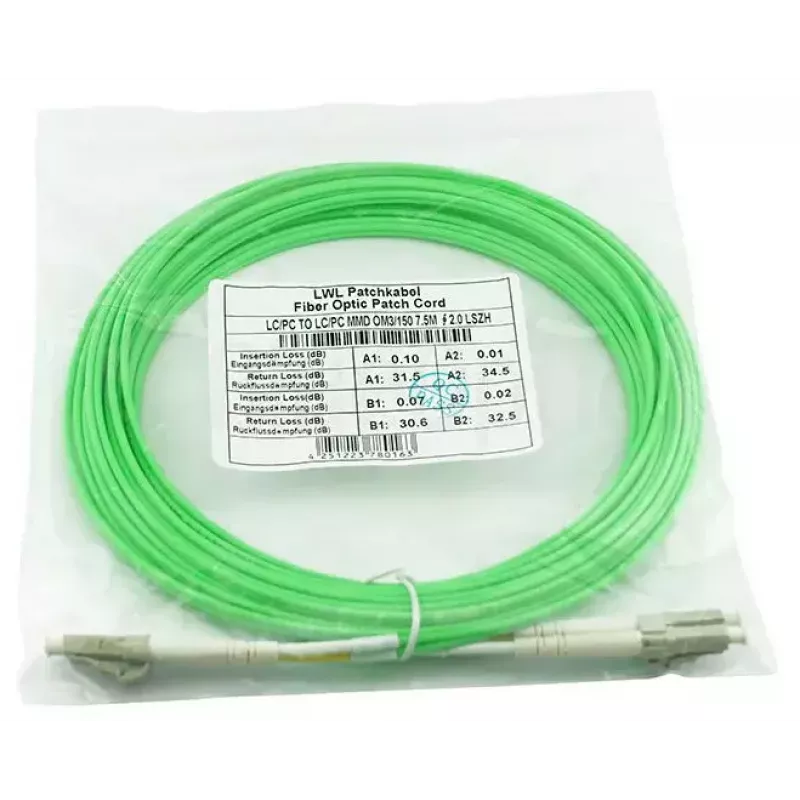 Cavo in fibra ottica BlueOptics SFP3131GU15MK LC OM5 15 m verde