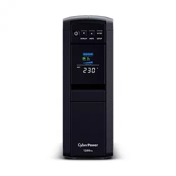 Gruppo di continuità CyberPower CP1200EIPFCLCD (UPS) Line-Interactive 1,2 kVA 720 W 6 uscite AC
