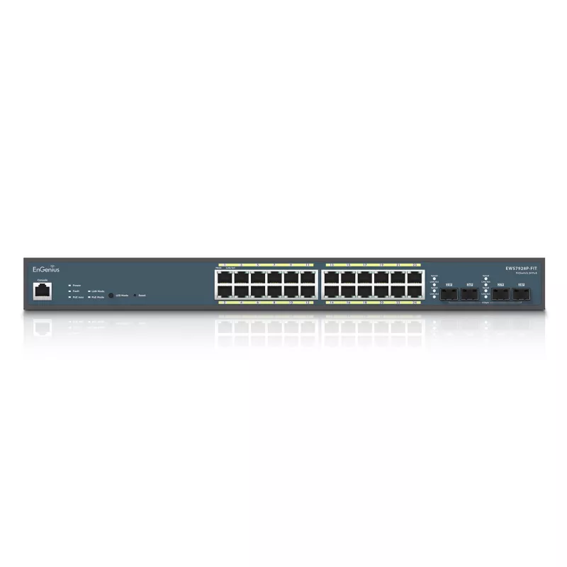 Switch gestito EnGenius FitSwitch 24 PoE 24x porte Gigabit Ethernet