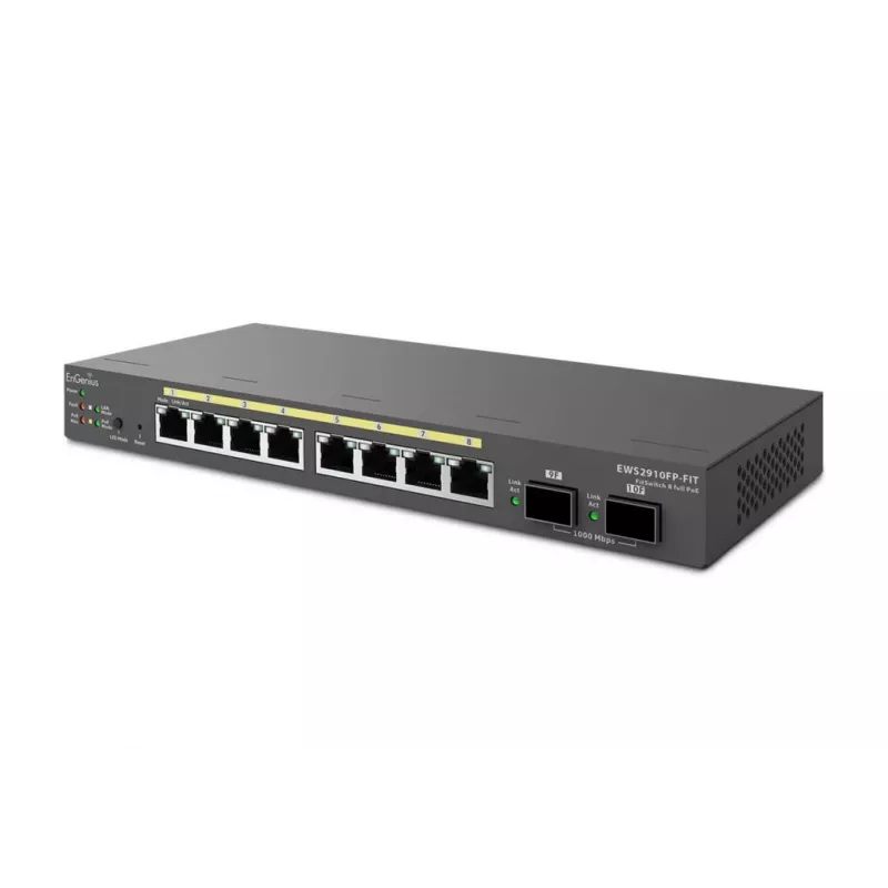 Switch gestito EnGenius FitSwitch 8 Full PoE 8 porte Gigabit Ethernet
