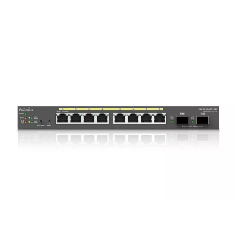 Switch gestito EnGenius FitSwitch 8 Full PoE 8 porte Gigabit Ethernet