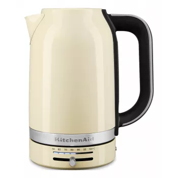 KitchenAid 5KEK1701EAC Bollitore 1,7 L 2400 W nero, crema, acciaio inox