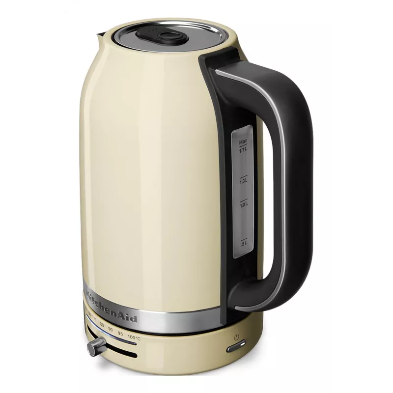 KitchenAid 5KEK1701EAC Bollitore 1,7 L 2400 W nero, crema, acciaio inox