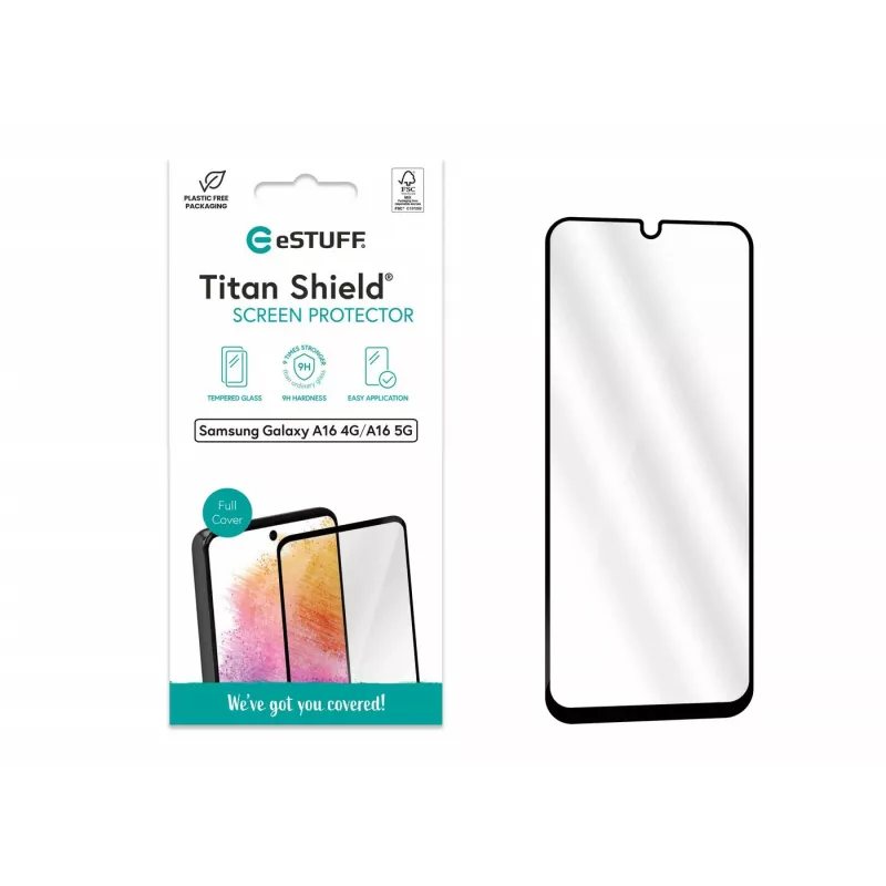 Pellicola protettiva in vetro temperato eSTUFF per Samsung Galaxy A16 (4G/5G) ES504114