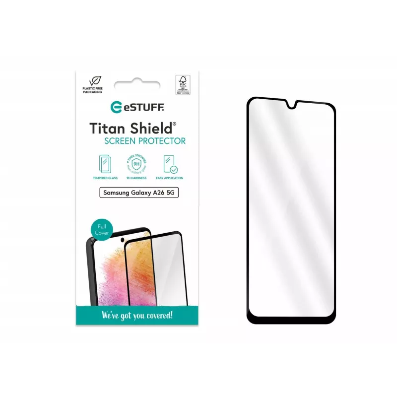 eSTUFF Full Cover pellicola protettiva per schermo, Samsung Galaxy A26 5G (ES504121)