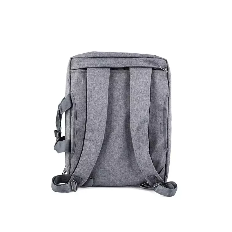 Borsa messenger MODECOM RENO per laptop da 15,6 pollici (39,6 cm), nylon, grigio/arancione