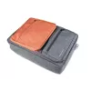 Borsa messenger MODECOM RENO per laptop da 15,6 pollici (39,6 cm), nylon, grigio/arancione