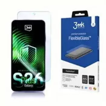 Protezione display ibrida temperata 3MK FlexibleGlass per Samsung Galaxy S26+