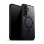 Custodia protettiva Crong Hybrid Matte Magnetic per Samsung Galaxy A56 — TPU + PC, nero
