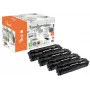 Cartuccia toner Peach PT1139 4 pz. compatibile nero, ciano, magenta, giallo