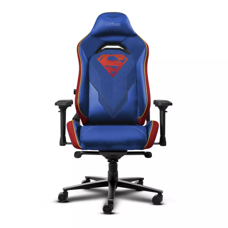 Sedia gaming TRUST RUYA PRO GXT721SM Superman — design ergonomico, regolabile in altezza