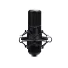 Microfono da studio TRUST GXT 269 Emita II — microfono USB con filo, corpo in metallo, montaggio da tavolo, nero (42×162×42 mm)