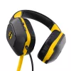 Headset con filo TRUST 25783 — over-ear gaming, circumaurale, 20–20.000 Hz, cavo 1,2 m, nero/giallo