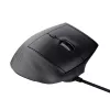 Mouse gaming TRUST GXT 145 Rexxa per destrimani USB Type-A 12800 DPI, con filo, rotella RGB, nero