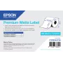 Epson C33S045738 Premium etichette opache fustellate A4 (210 x 297 mm), adesivo acrilico permanente, bianco brillante
