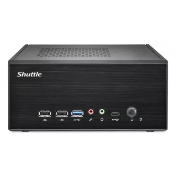 Shuttle XPC barebone slim XB860G2 - S1851, Intel H860, 1xDP, 2xHDMI, 2 slot PCIe (1x 16X e 1x X1), 2x Intel LAN (1G + 2,5G), 8x USB, 3x M.2, funzionamento continuo 24/7