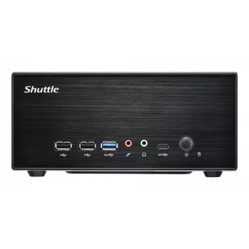 Shuttle XPC barebone slim XB860G2 - S1851, Intel H860, 1xDP, 2xHDMI, 2 slot PCIe (1x 16X e 1x X1), 2x Intel LAN (1G + 2,5G), 8x USB, 3x M.2, funzionamento continuo 24/7