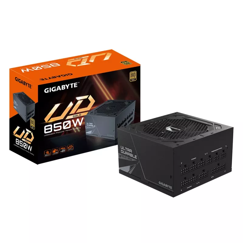 GIGABYTE UD850GM Alimentatore 850 W 20+4 Pin ATX ATX Nero
