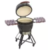 TunaBone Kamado Pro griglia da 22 pollici, taglia M, grigio scuro