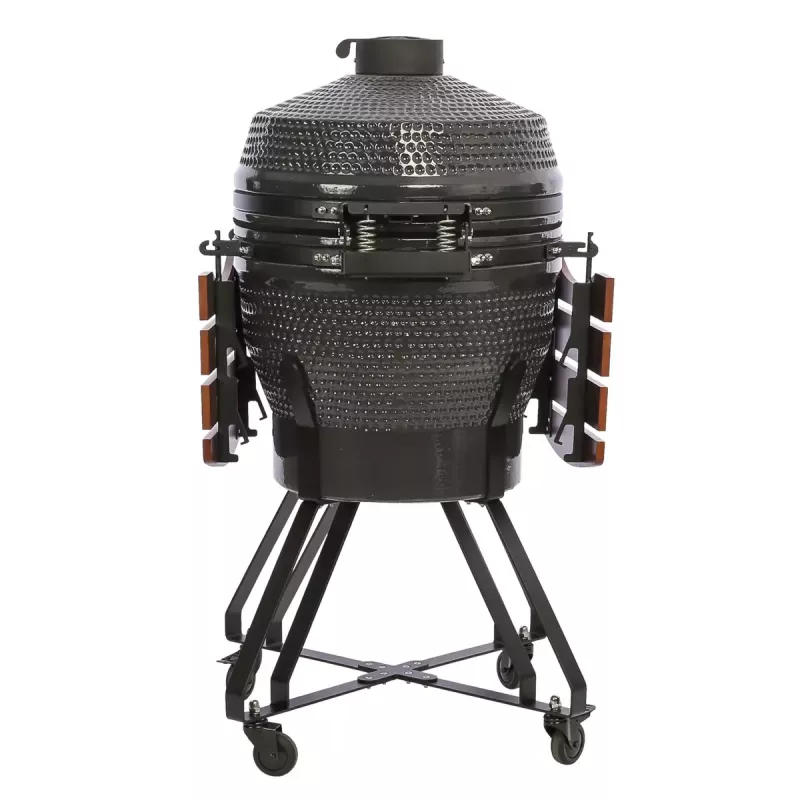 TunaBone Kamado Pro griglia da 22 pollici, taglia M, grigio scuro