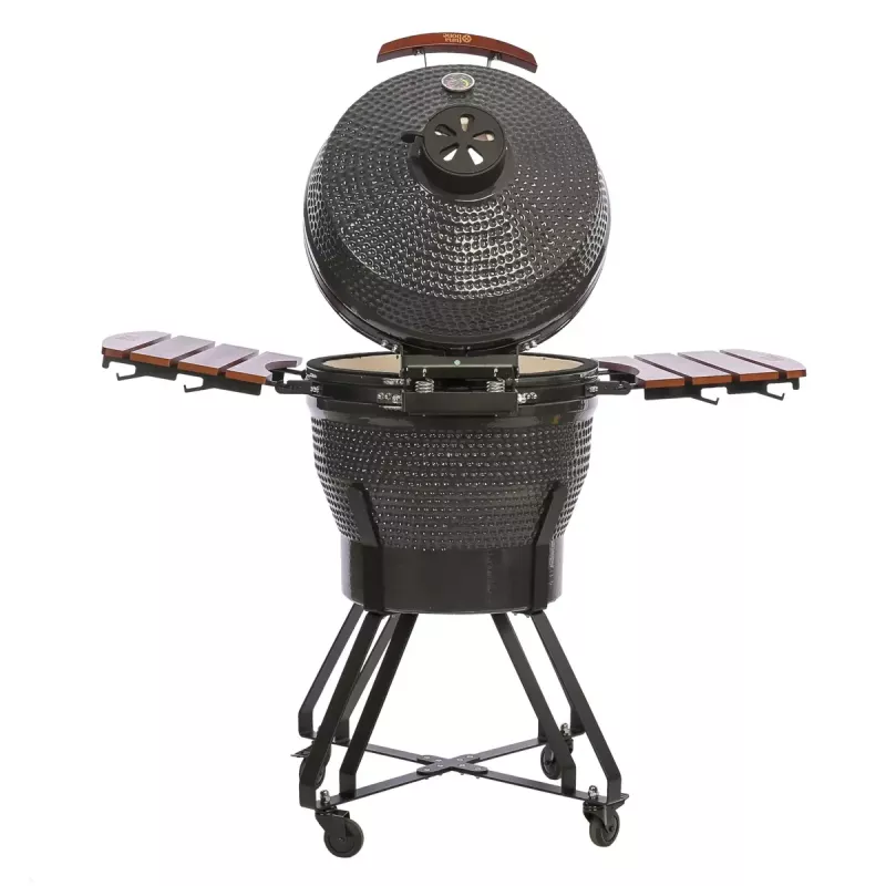 TunaBone Kamado Pro griglia da 22 pollici, taglia M, grigio scuro