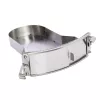 TunaBone Kamado Pro griglia da 22 pollici, taglia M, grigio scuro