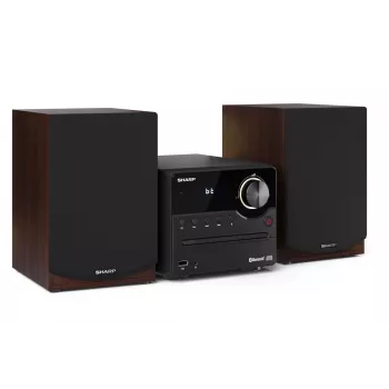 Sharp XL-B512(BR) Sistema audio domestico Micro impianto audio 45 W Marrone