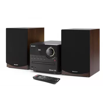 Sharp XL-B512(BR) Sistema audio domestico Micro impianto audio 45 W Marrone
