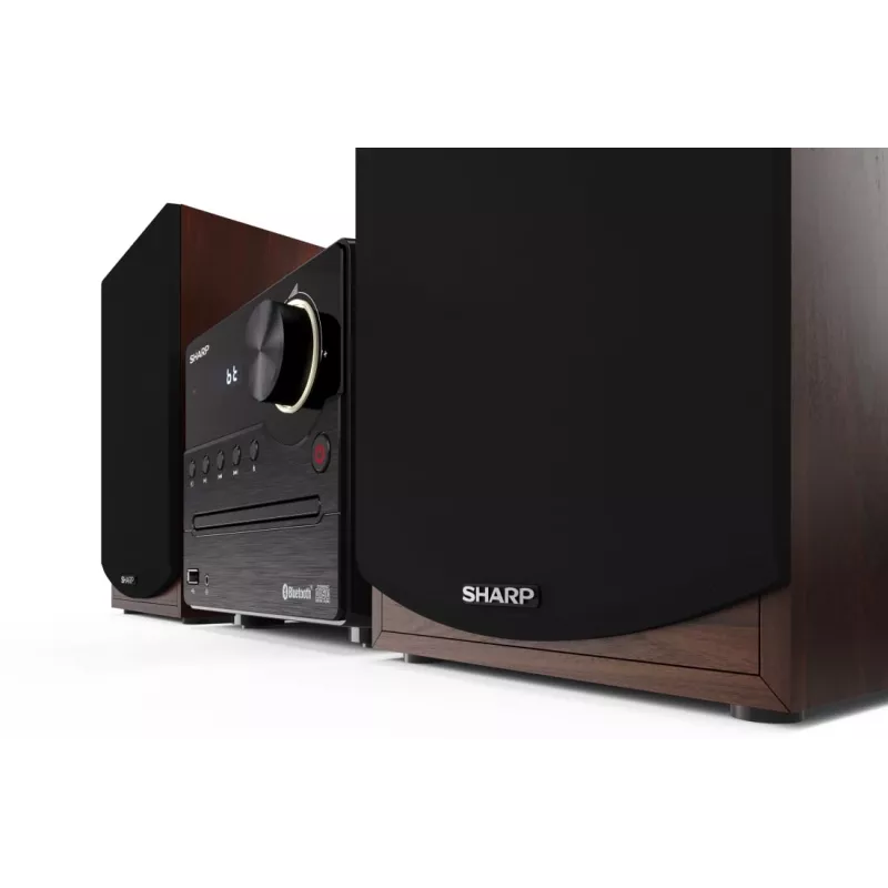 Sharp XL-B512(BR) Sistema audio domestico Micro impianto audio 45 W Marrone