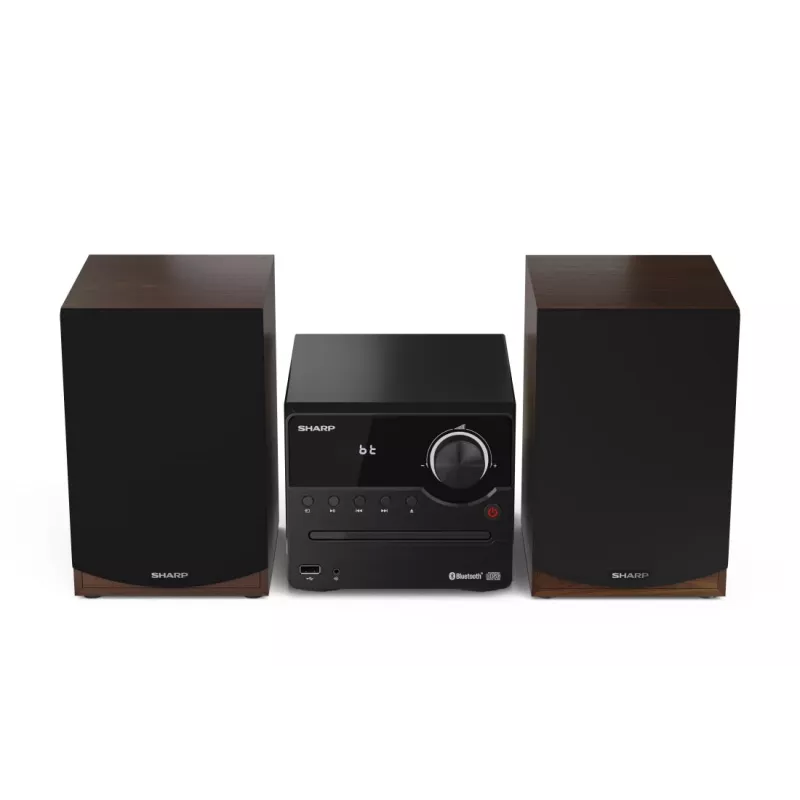 Sharp XL-B512(BR) Sistema audio domestico Micro impianto audio 45 W Marrone