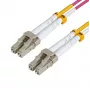 Microconnect FIB440402.5P cavo InfiniBand/fibra ottica 2,5 m rosa