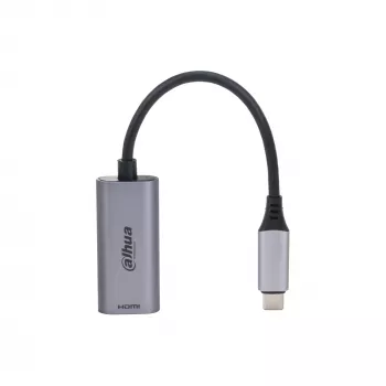 Dahua Technology adattatore USB 3.1 Type-C a HDMI, USB Type-C, HDMI Type A (standard), connettore maschio, connettore maschio, dritto, dritto