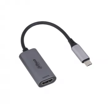 Dahua Technology adattatore USB 3.1 Type-C a HDMI, USB Type-C, HDMI Type A (standard), connettore maschio, connettore maschio, dritto, dritto