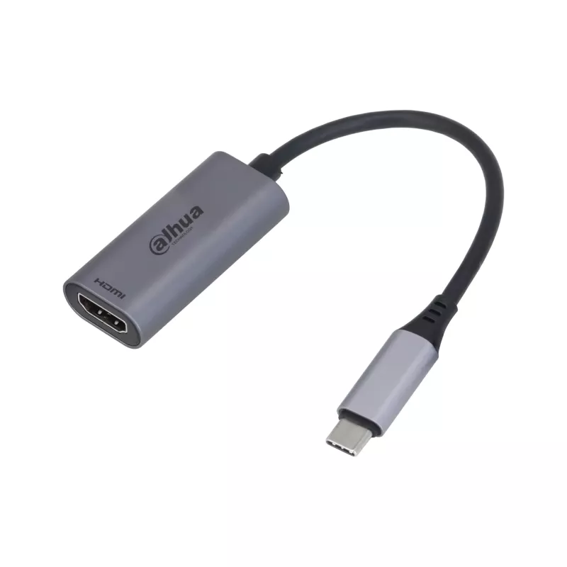Dahua Technology adattatore USB 3.1 Type-C a HDMI, USB Type-C, HDMI tipo A (standard), connettore maschio, connettore maschio, dritto, dritto