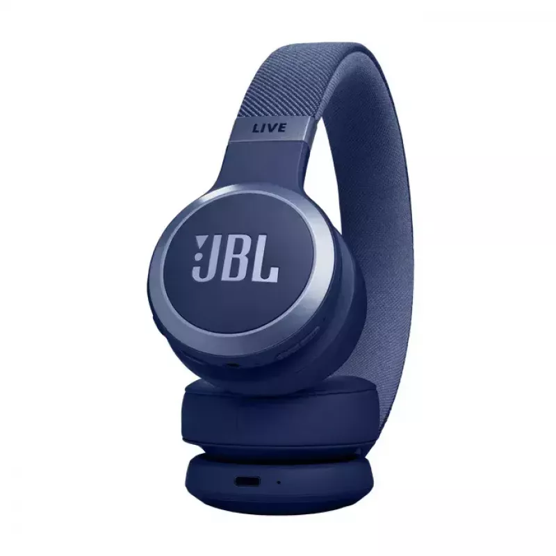 Cuffie JBL Live 670NC headset wireless con archetto chiamate/musica Bluetooth blu