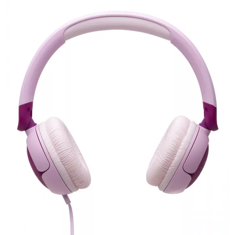 Headset JBL Junior 320 con filo, on-ear, archetto, supra-aural, 20–20000 Hz, 116,8 g, viola
