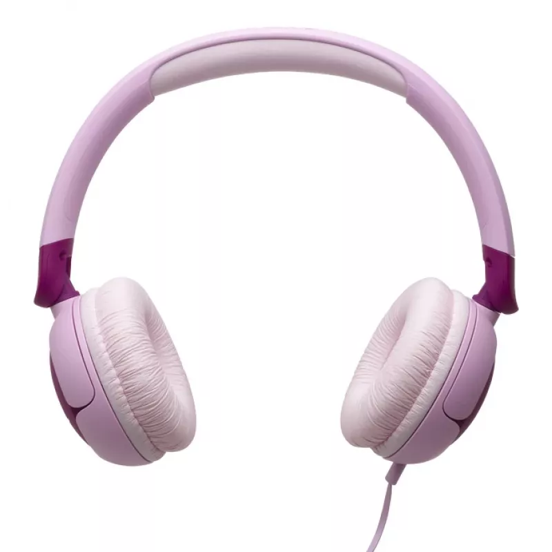 Headset JBL Junior 320 con filo, on-ear, archetto, supra-aural, 20–20000 Hz, 116,8 g, viola