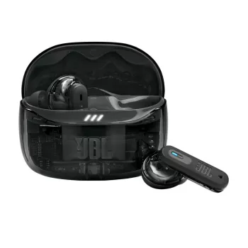 Cuffie JBL Tune Beam 2 Ghost Edition headset wireless in-ear musica/quotidiano Bluetooth nero