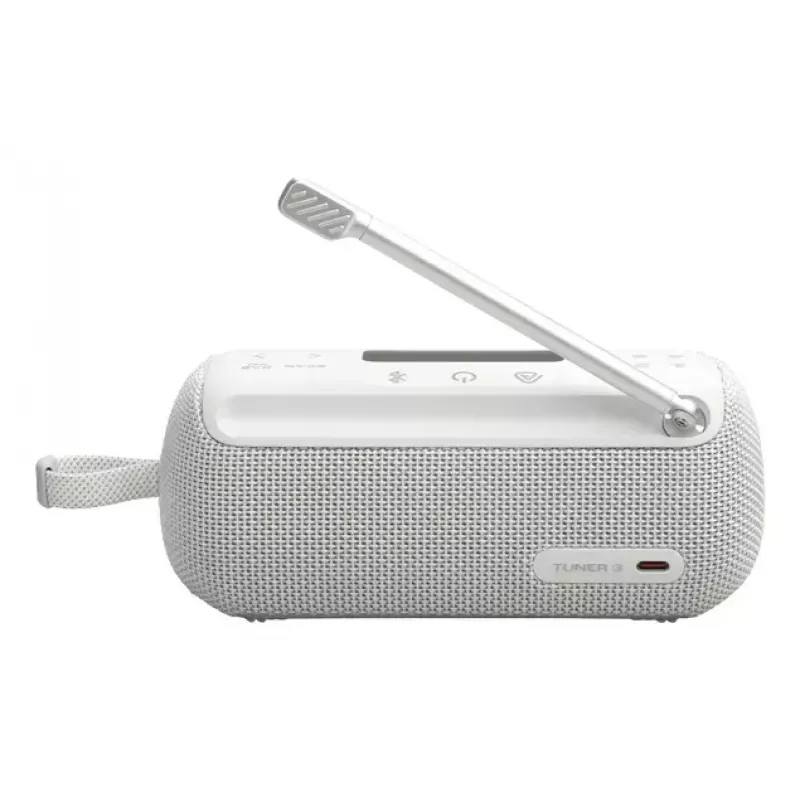JBL Tuner 3 radio DAB/FM portatile, bianca