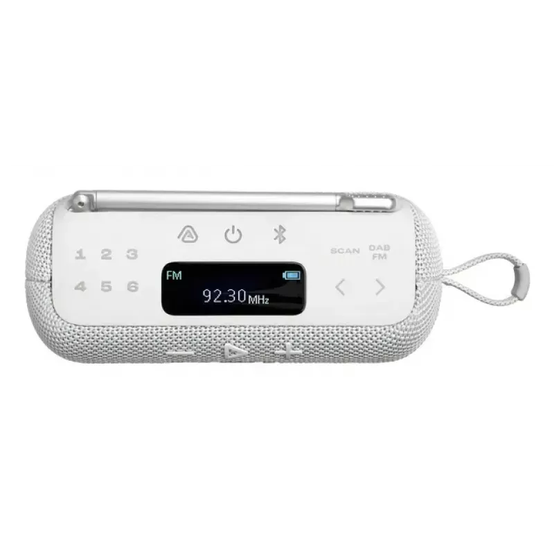 JBL Tuner 3 radio DAB/FM portatile, bianca