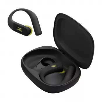 JBL Endurance Peak 4 auricolari sportivi True Wireless, nero/lime
