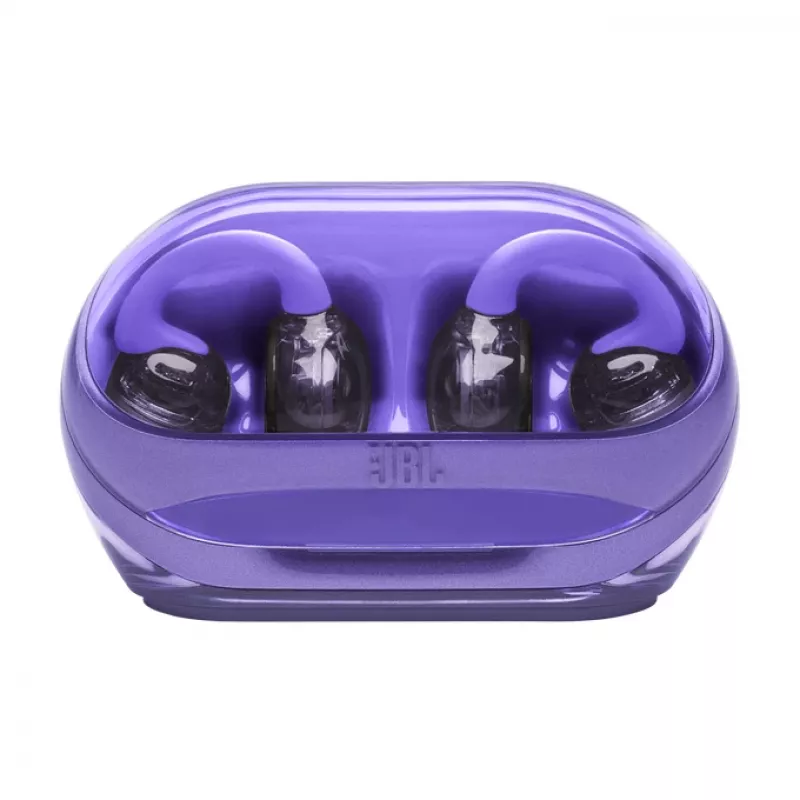 Headset JBL Soundgear Clips true wireless stereo (TWS) ad archetto chiamate/musica Bluetooth viola
