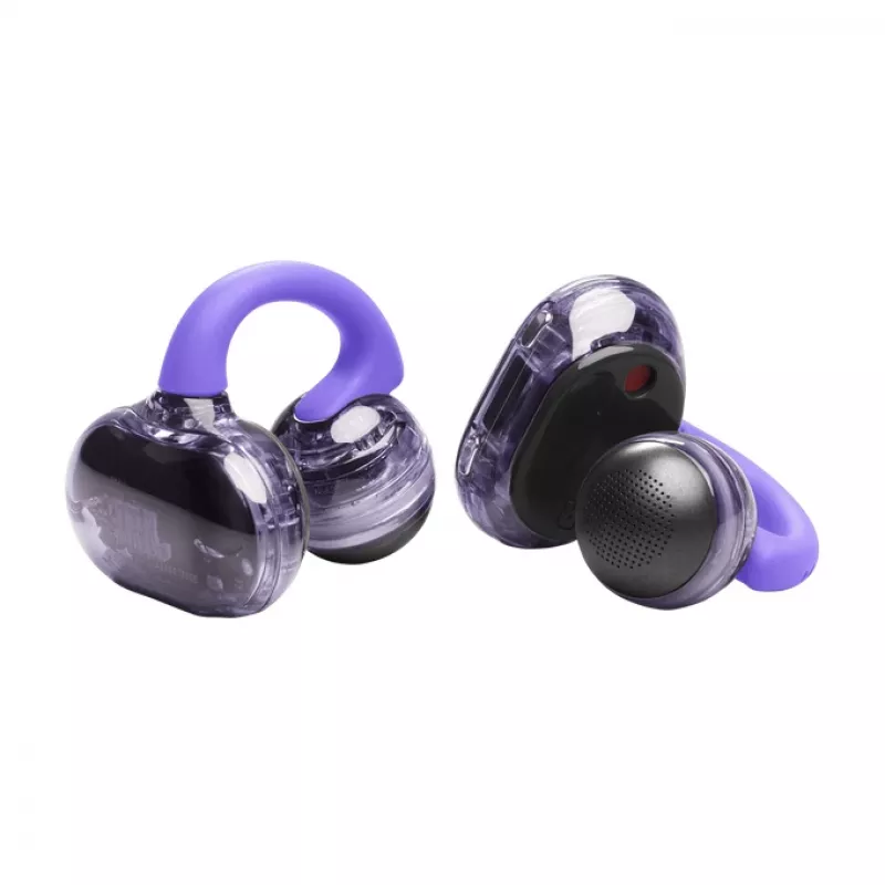 Headset JBL Soundgear Clips true wireless stereo (TWS) ad archetto chiamate/musica Bluetooth viola