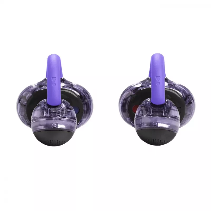 Headset JBL Soundgear Clips true wireless stereo (TWS) ad archetto chiamate/musica Bluetooth viola
