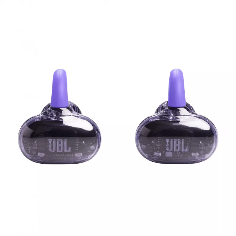 Headset JBL Soundgear Clips true wireless stereo (TWS) ad archetto chiamate/musica Bluetooth viola